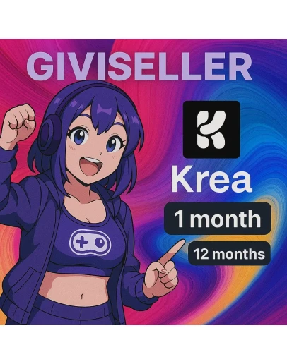 Krea AI Basic / Pro / Max ПРОДЛЕНИЕ