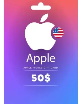 Подарочная карта Apple iTunes 50 USA