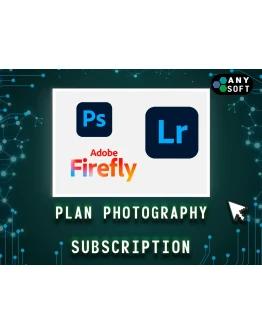 Adobe Photoshop + Lightroom + FireFly 1/3 месяца Adobe Photoshop + Lightroom + FireFly 1/3 месяца