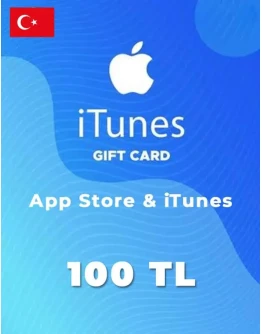 Подарочная карта Apple iTunes 100 TRY Турция