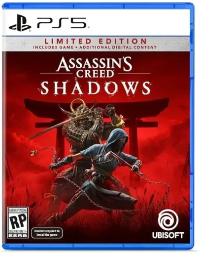 Assassin's Creed shadow+DLC (PS5) общий аккаунт