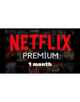 NETFLIX PREMIUM ULTRA HD 4K - 1 MONTH NETFLIX PREMIUM ULTRA HD 4K - 1 MONTH