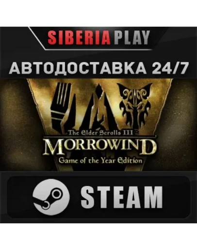 The Elder Scrolls III: Morrowind GOTY STEAM АВТО
