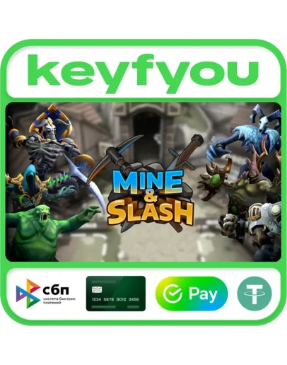 Mine &amp Slash / STEAM КЛЮЧ
