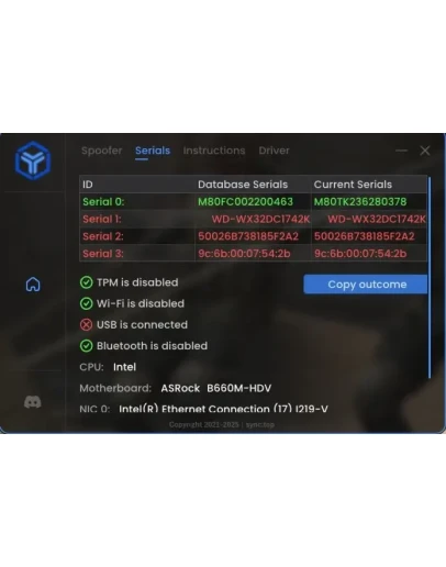 Spoofer SYNC Permanent Digital Purchase