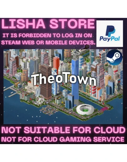 TheoTown Стим Оффлайн На 30 или 90 дней