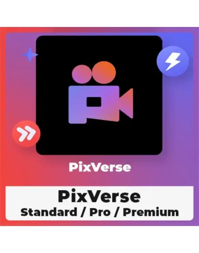 PIXVERSE AI STANDARD/PRO/PREMIUMПОДПИСКА