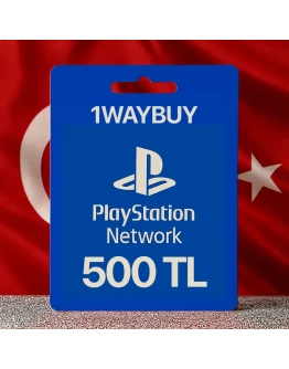 ТУРЦИЯ PlayStation Netwoк 500 TRY Подарочная карта код