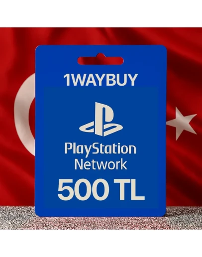 ТУРЦИЯ PlayStation Netwoк 500 TRY Подарочная карта код