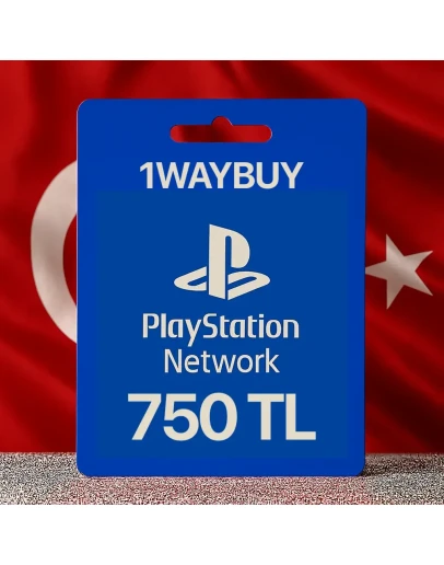 ТУРЦИЯ PlayStation Netwoк 750 TRY Подарочная карта код