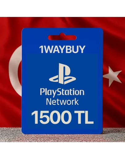 ТУРЦИЯ PlayStation Netwoк 1500 TRY Подарочная карта код