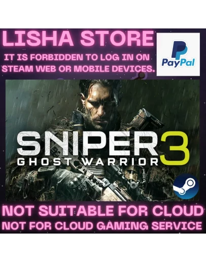 Sniper Ghost Warrior 3 Стим Оффлайн на 90 дней