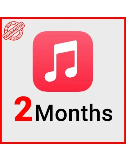 Apple Music - подписка на 2 месяца (погасить)