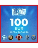 Blizzard Gift Card 100 EUR Battle.net Регион EU 0
