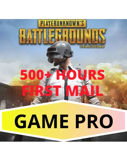 PUBG аккаунт от 500+ часов + Родная почта + Подарок