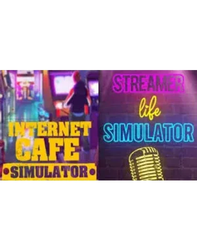 STREAMER LIFE SIMULATOR + INTERNET CAFE SIMULATOR