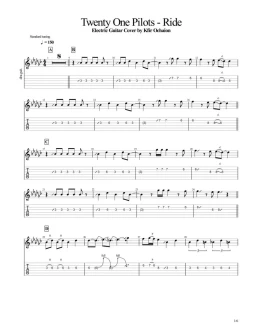 Табы Kfir Ochaion - Twenty One Pilots - Ride - Electric