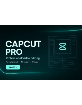 АККАУНТ CAPCUT PRO ПРИВАТНЫЙ 7/30 ДНЕЙ