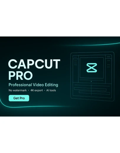 АККАУНТ CAPCUT PRO ПРИВАТНЫЙ 7/30 ДНЕЙ