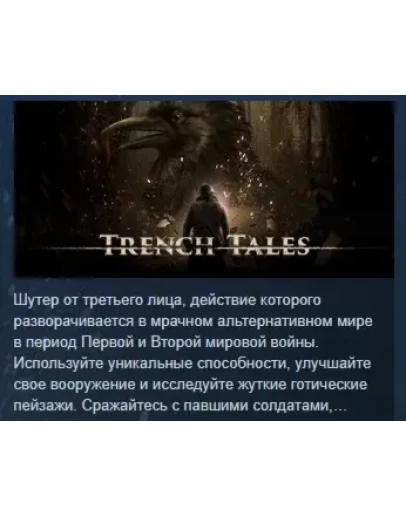Trench Tales АВТОДОСТАВКА STEAM РОССИЯ Trench Tales АВТОДОСТАВКА STEAM РОССИЯ