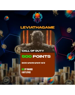 CALL OF DUTY500 - 13000 CPXBOX/PC