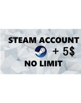 Steam Аккаунт No limit 5