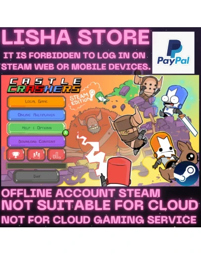 Castle Crashers Стим Оффлайн на 90 дней