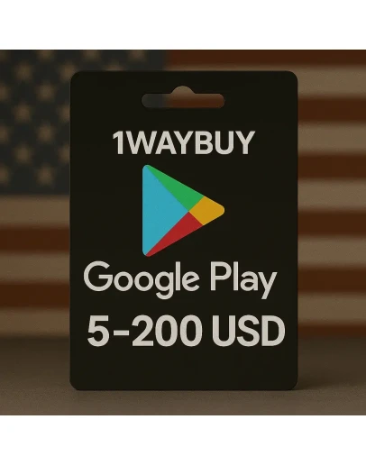 СШАГУГЛ ПЛЕЙ 5-200 USDподарочная карта play код