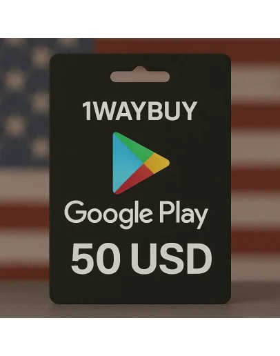 СШАГУГЛ ПЛЕЙ 50 USDПодарочная карта код оплаты