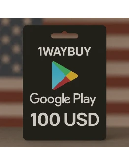 СШАГУГЛ ПЛЕЙ 100 USDПодарочная карта код оплаты