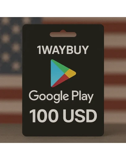 СШАГУГЛ ПЛЕЙ 100 USDПодарочная карта код оплаты