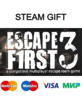 Escape First 3 steam RU/UA/KZ/CНГ