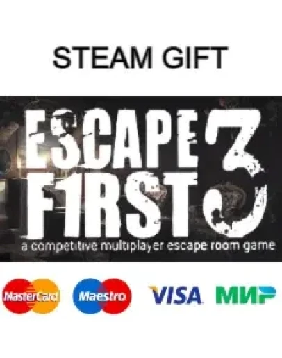 Escape First 3 steam RU/UA/KZ/CНГ