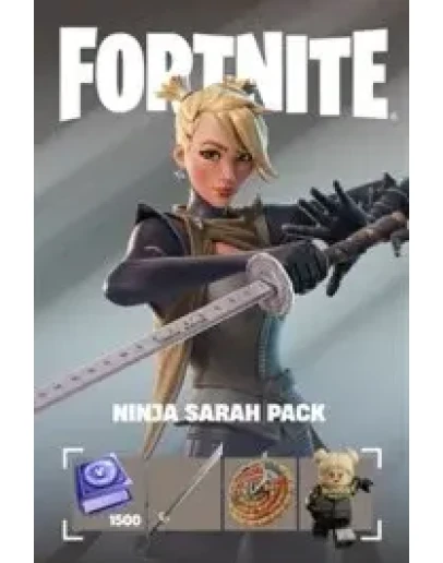 FORTNITE: набор Ниндзя Сары + 1500 VB XBOX КЛЮЧ