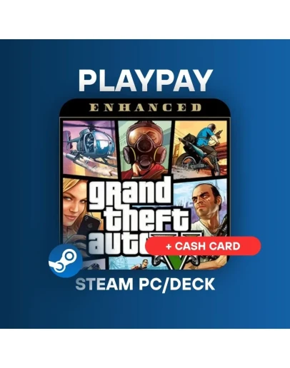 Grand Theft Auto V: Enchanced+Legacy SteamGTA 5 ПК Grand Theft Auto V: Enchanced+Legacy SteamGTA 5 ПК