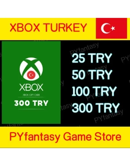 Xbox Gift Card 25/50/100/300 TL (Турция)