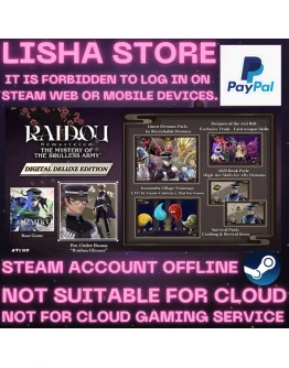 RAIDOU Remastered The Mystery Soulless Deluxe на 90 дне RAIDOU Remastered The Mystery Soulless Deluxe на 90 дне