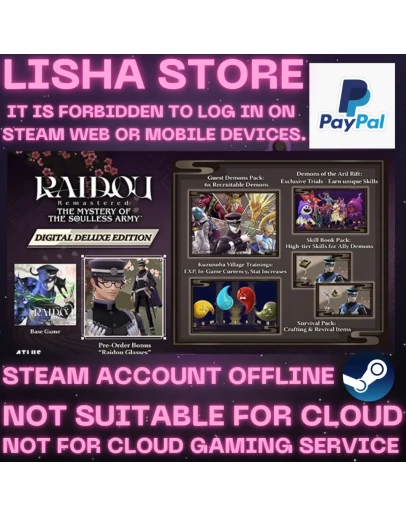 RAIDOU Remastered The Mystery Soulless Deluxe на 90 дне