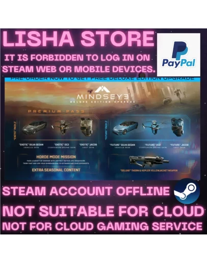 MindsEye Deluxe Edition Стим Оффлайн на 90 дней