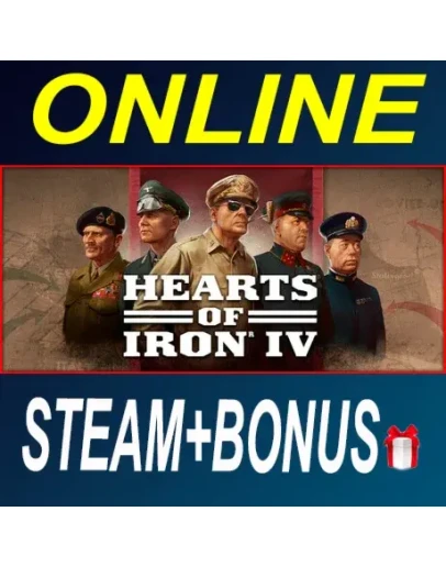 Hearts of Iron IV АРЕНДА ОНЛАЙН БЕЗ GUARD