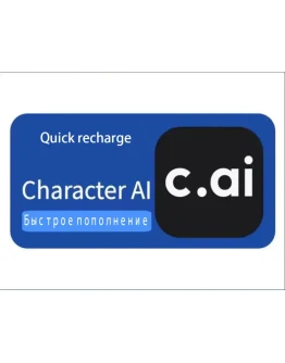Character.ai + PLUS 1 месяц Подписаться на свой аккаунт