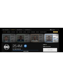 GTA 5 Кастомный аккаунт 790+ Миллион 660+LVL Почта