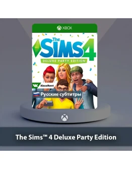The Sims 4 Deluxe Party Edit Xbox One Series XS