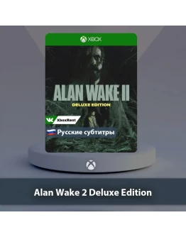 Alan Wake II Deluxe Edition Xbox Series XS