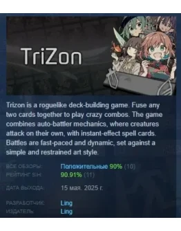 Trizon АВТОДОСТАВКА STEAM РОССИЯ