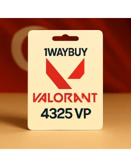 ТУРЦИЯВАЛОРАНТ ПОИНТЫ 4325 VPПодарочная карта код