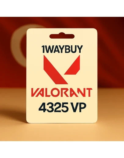 ТУРЦИЯВАЛОРАНТ ПОИНТЫ 4325 VPПодарочная карта код