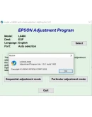 Epson L6460 L6490 Adjustment Program