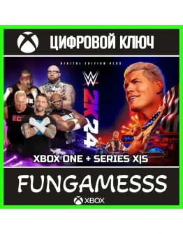 WWE 2K24 Digital Plus КЛЮЧ XBOX One+Series XS
