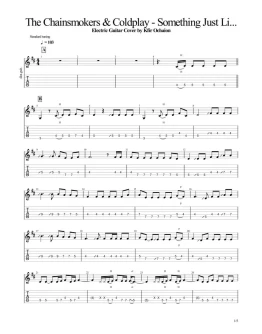 Табы Kfir Ochaion Chainsmokers Something Just Like This